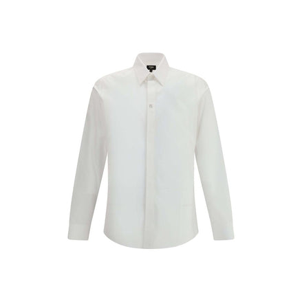 Fendi White Cotton Dress Shirt Fendi