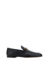Gucci Black Calf Leather Bos Taurus Slip-On Loafers Gucci