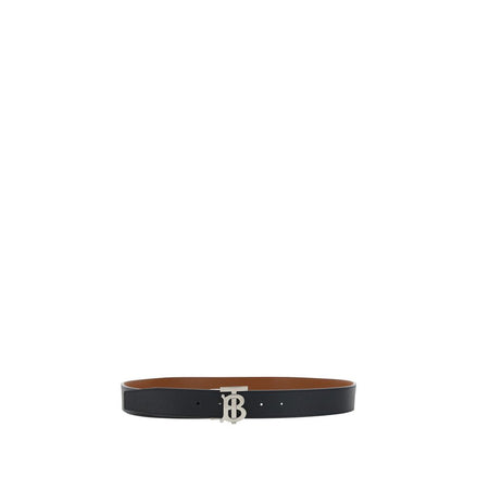 Burberry Black Calf Leather Bos Taurus Regular Belt Burberry