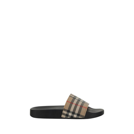 Burberry Multicolor Polyethylene Flat Sandals Burberry