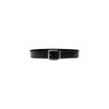 Ceinture en cuir noir Calvin Klein