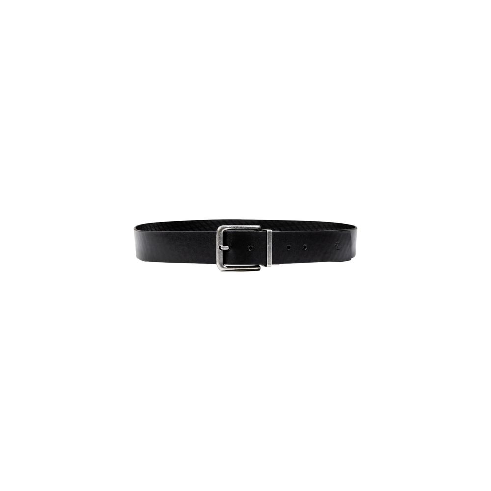 Calvin Klein Black Leather Belt Calvin Klein