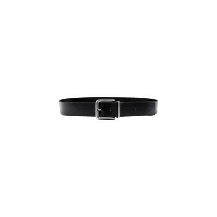 Calvin Klein Black Leather Belt Calvin Klein