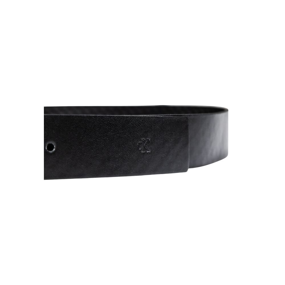 Calvin Klein Black Leather Belt Calvin Klein