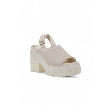 Converse Bicolor Suede Leather High Heel Pumps Converse