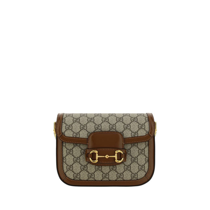 Gucci Brown Polyethylene Handbag Gucci