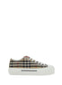 Burberry Brown Rubber Low Top Sneakers Burberry
