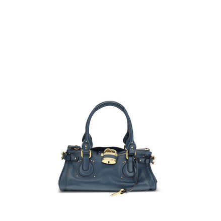 Chloé Blue Calf Leather Bos Taurus Shoulder Bag Chloé