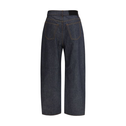 Givenchy Blue Cotton Casual Pants Givenchy