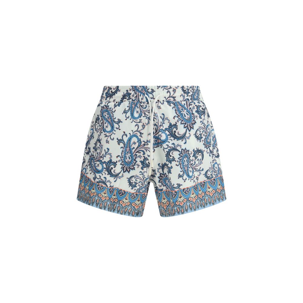 Etro Multicolor Polyester Short And Mini Shorts Etro