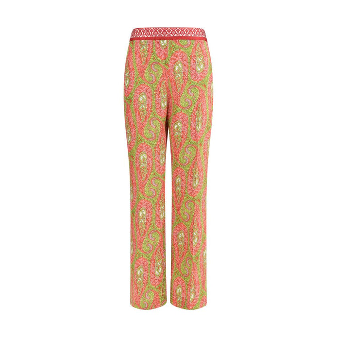 Etro Multicolor Polyester Pants Etro