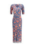 Etro Multicolor Polyamide Casual Dress Etro