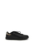 Burberry Black Calf Leather Bos Taurus Low Top Sneakers Burberry