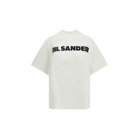 Jil Sander Cream Cotton T-Shirt Jil Sander