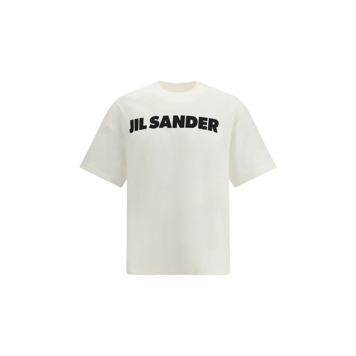 Jil Sander Cream Cotton T-Shirt Jil Sander