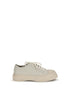 Marni White Napa Leather / Calf Bos Taurus Sneakers Marni