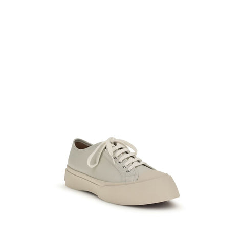 Marni White Napa Leather / Calf Bos Taurus Sneakers Marni