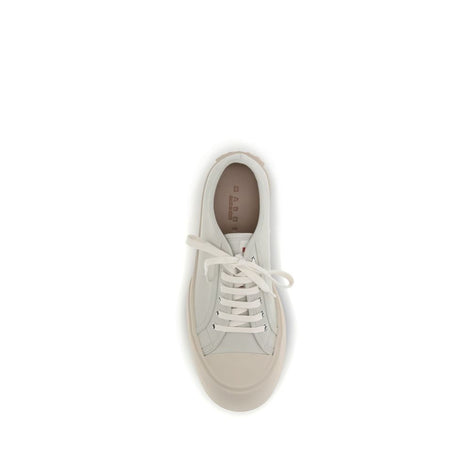 Marni White Napa Leather / Calf Bos Taurus Sneakers Marni