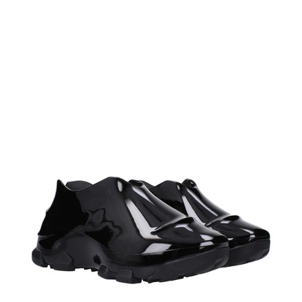 Givenchy Black Cotton Low Top Sneakers Givenchy