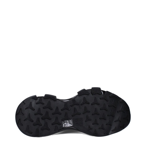 Givenchy Black Cotton Low Top Sneakers Givenchy