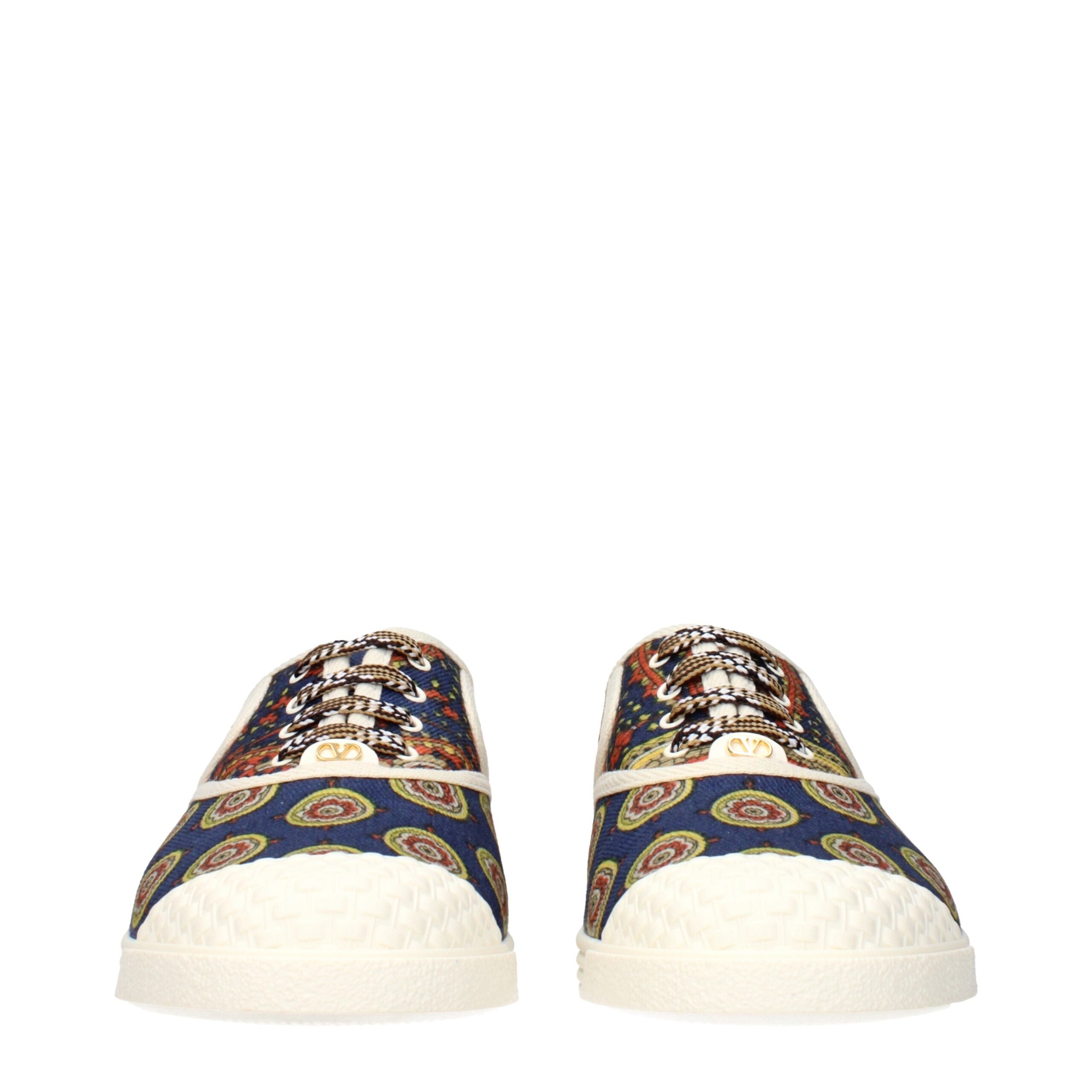 Valentino Garavani Multicolor Fabric Low Top Sneakers Valentino Garavani
