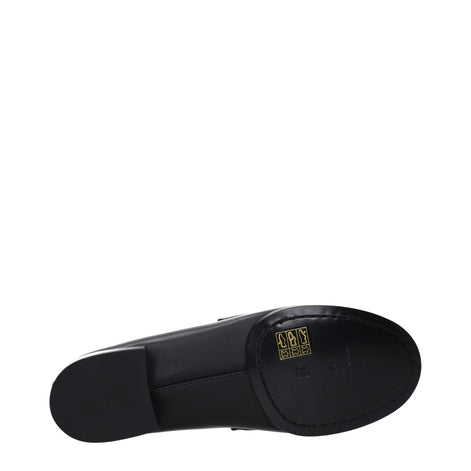 Givenchy Black Leather Slip-On Loafers Givenchy