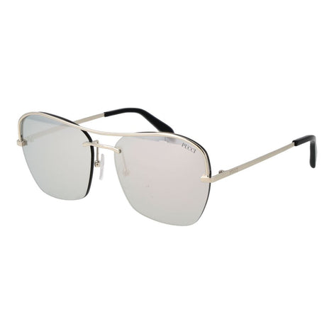Emilio Pucci Silver Metal Sunglasses Emilio Pucci