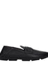 Dolce & Gabbana Black Leather Slip-On Loafers Dolce & Gabbana