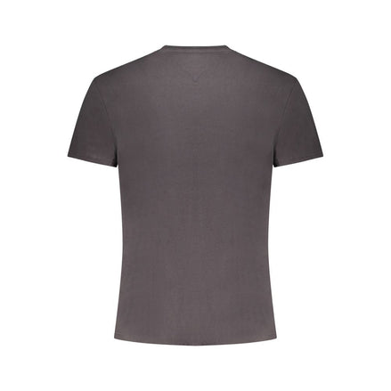 Tommy Hilfiger Grigio Cotton Men T-Shirt Tommy Hilfiger