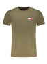 Tommy Hilfiger Verde Cotton Men T-Shirt Tommy Hilfiger