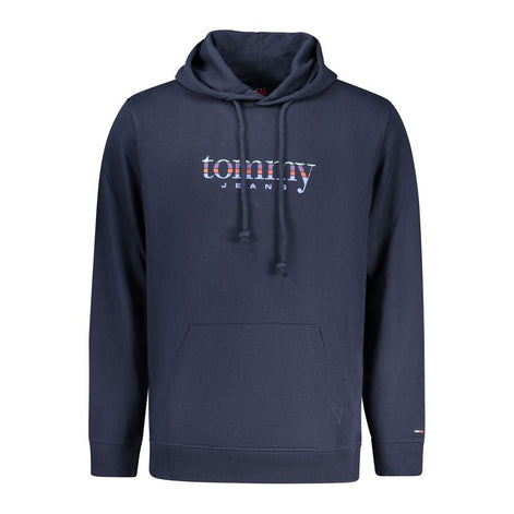 Tommy Hilfiger Blue Cotton Men's Sweatshirt Tommy Hilfiger