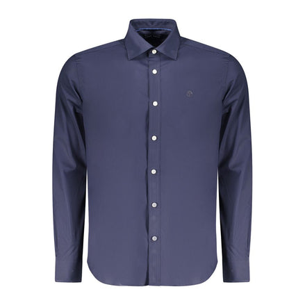 North Sails Blu Cotton Men Shirt North Sails