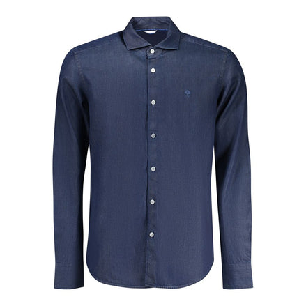 North Sails Blue Cotton Men's Shirt North Sails