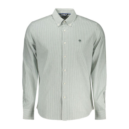 North Sails Green Cotton Men's Shirt North Sails