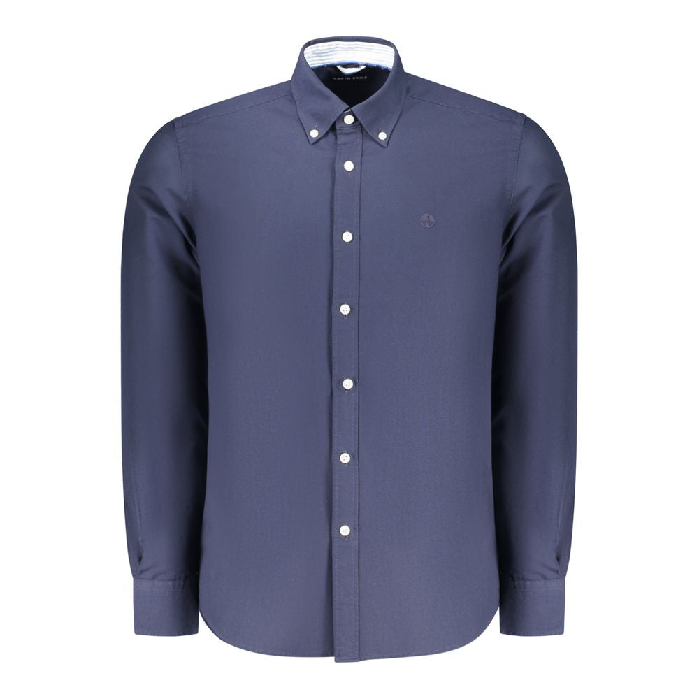 North Sails Blue Cotton Men's Shirt North Sails