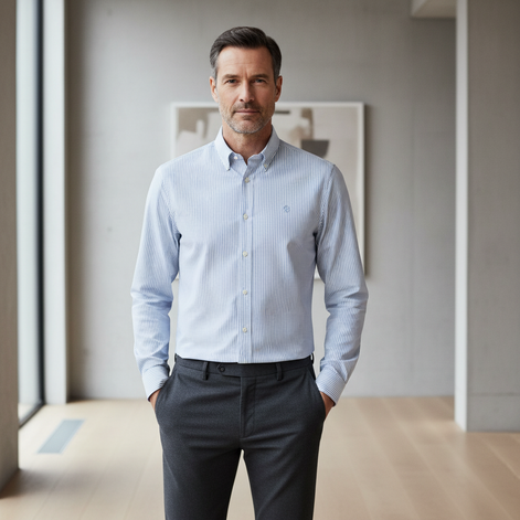 North Sails White Cotton Men Shirt North Sails