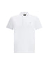 Fendi White Cotton Polo Shirt Fendi
