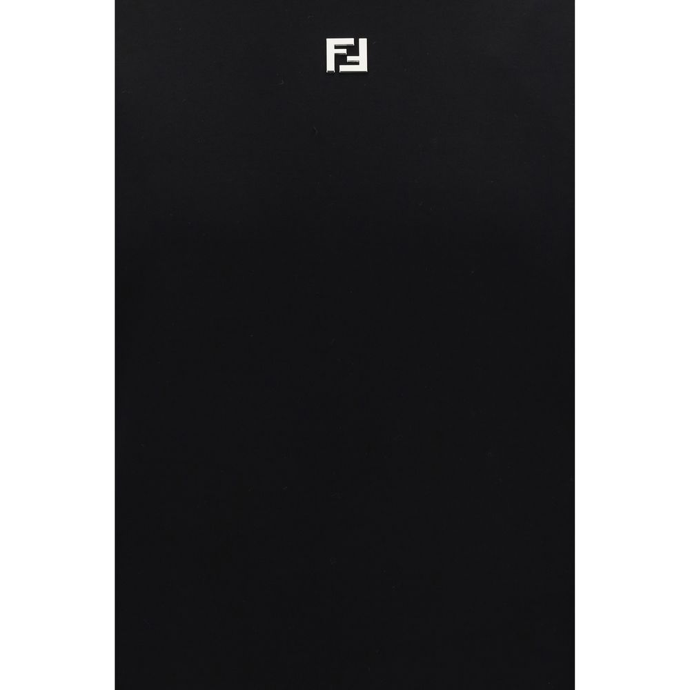 Fendi Black Cotton T-Shirt Fendi