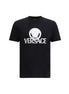 Versace Black Cotton T-Shirt Versace