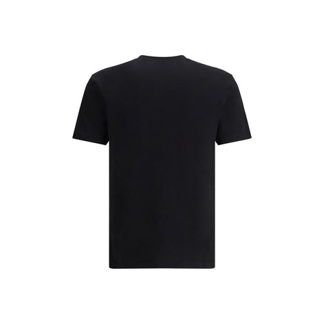 Versace Black Cotton T-Shirt Versace
