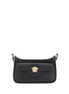 Versace Black Calf Leather Bos Taurus Shoulder Bag Versace