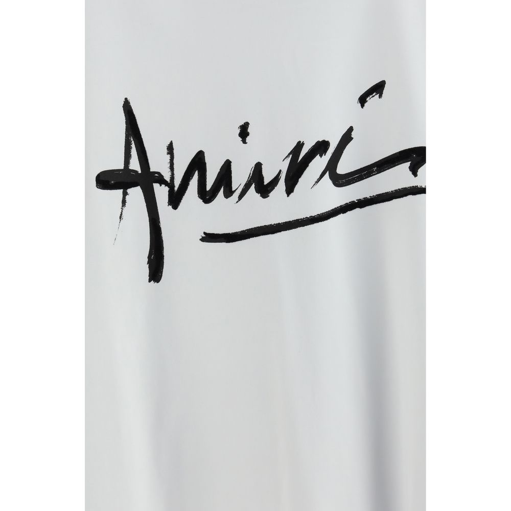 Amiri White Cotton T-Shirt Amiri
