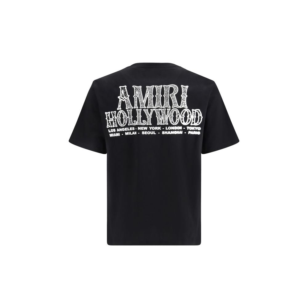 Amiri Black Cotton T-Shirt Amiri