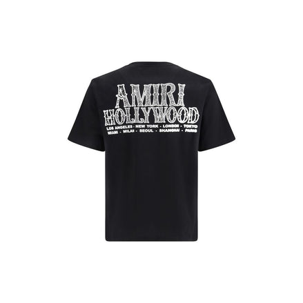 Amiri Black Cotton T-Shirt Amiri