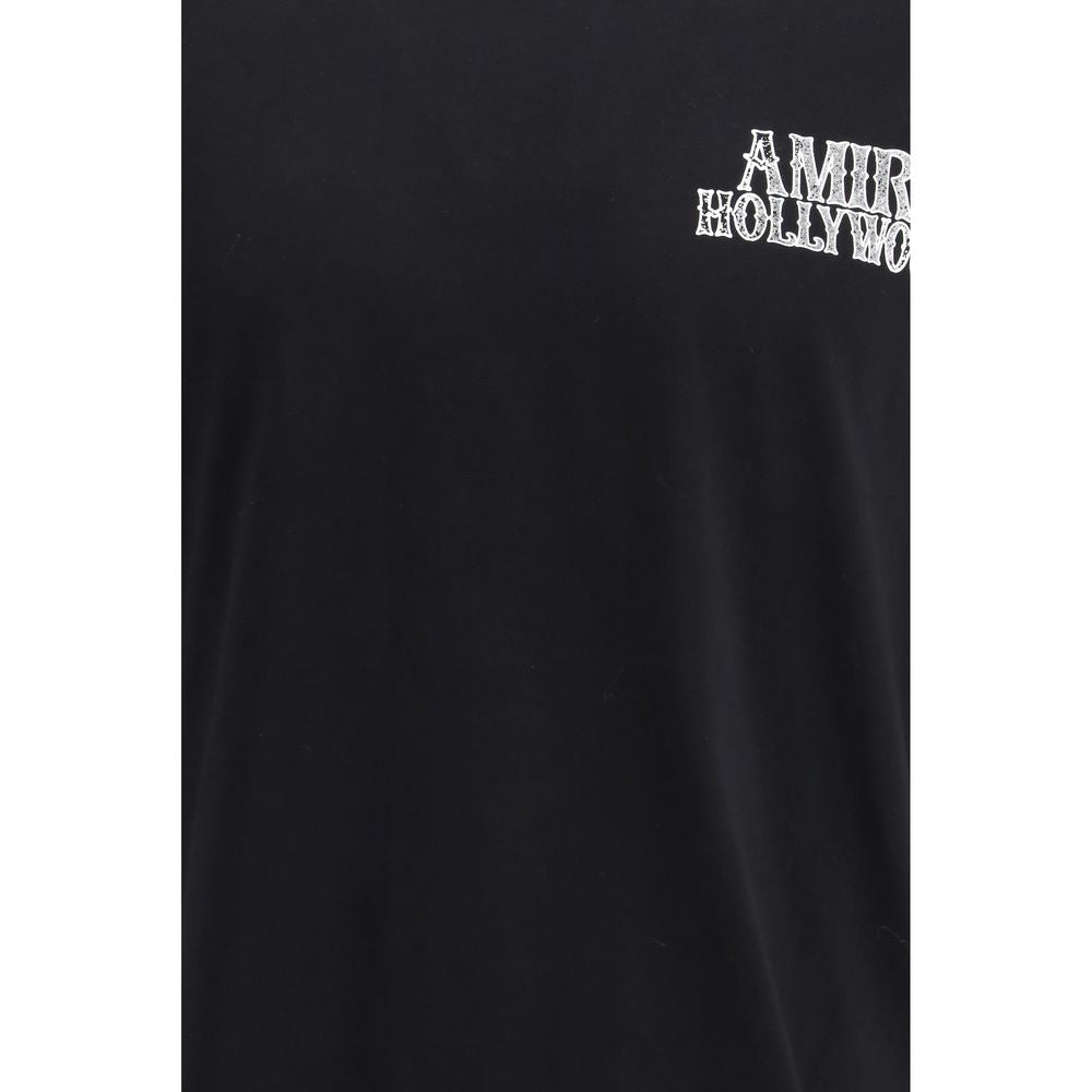 Amiri Black Cotton T-Shirt Amiri