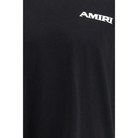 Amiri Black Cotton T-Shirt Amiri