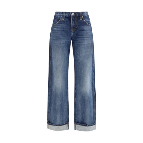 Khaite Blue Cotton Jeans Denim Khaite