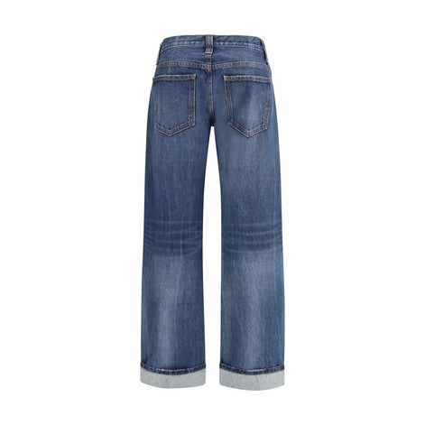 Khaite Blue Cotton Jeans Denim Khaite