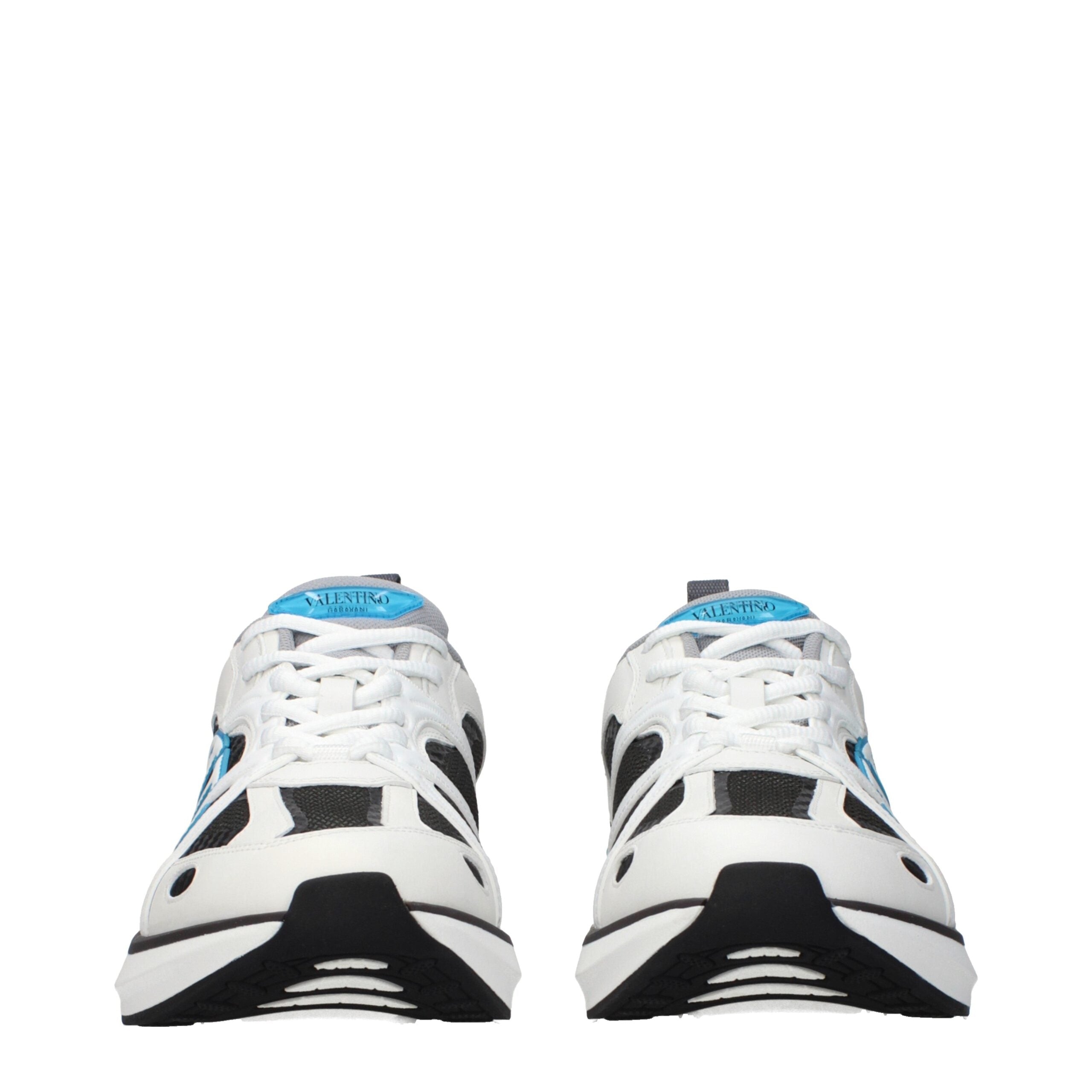 Valentino Garavani White Fabric Athletic Sneakers Valentino Garavani