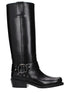 Valentino Garavani Black Leather Boots Valentino Garavani